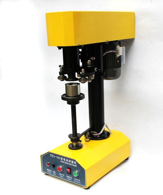 고품질 TDFJ-160 캔 머신 맥주의 캔 봉쇄 머신