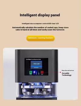 2025년 최고 판매 고속 3S 캔 실링 머신, 소다/주스/커피/참치 캔용 지능형 캔 시머, 도매 가격