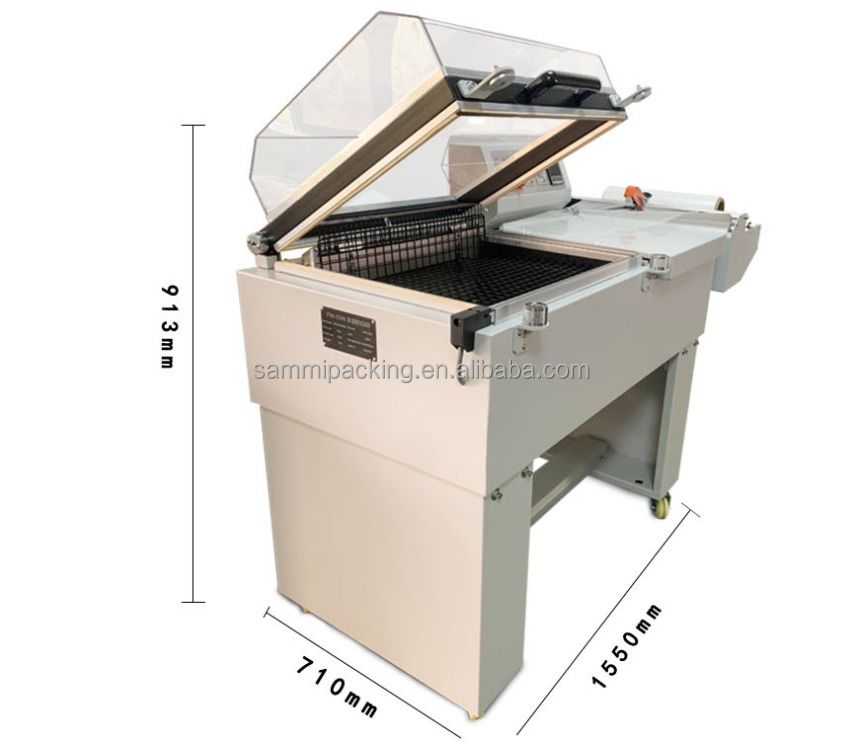 FM-5540 수축 포장기 2 in 1 POF PVC 수축 필름 수축 포장 기계