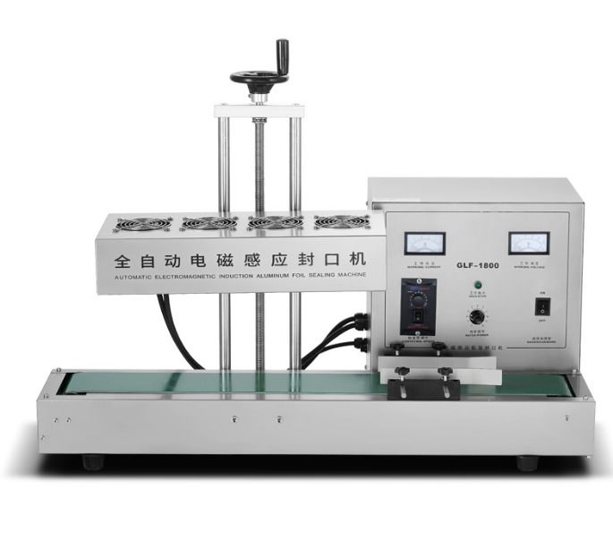 고속 알루미늄 포일 밀폐 기계 / 스테인레스 스틸 유리 잔 플라스틱 병 인덕션 밀폐기