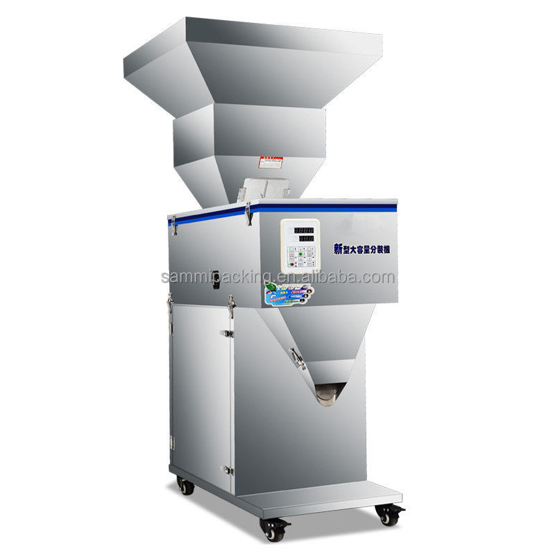 최신 999g/1500g/3000g/5000g 자동 전자 계량 충전기 (입자 분말용)