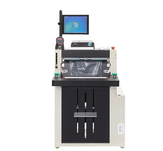 전자상거래 자동 탁상형 자동 포장기 자동 포장기 의류 포장 백 기계 택배 봉투 포장 밀봉 기계