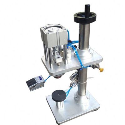 금속 캡 프레스을위한 Pneumatic 자동 향수 병 Crimping 머신