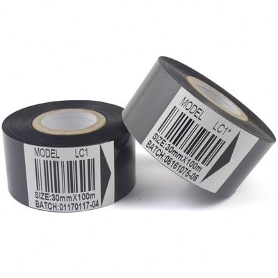 SCF900 블랙 핫 스탬프 리본 35mm × 122m 날짜 코드 날짜 인쇄