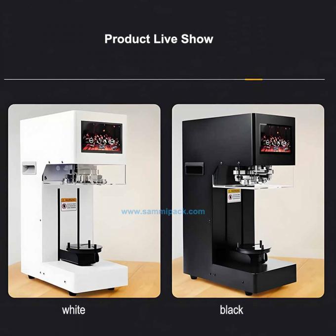 전기 밀폐 기계 산업의 간편한 운영을 위해 음식 캔 간식 차 종이 캔 뚜?? 3