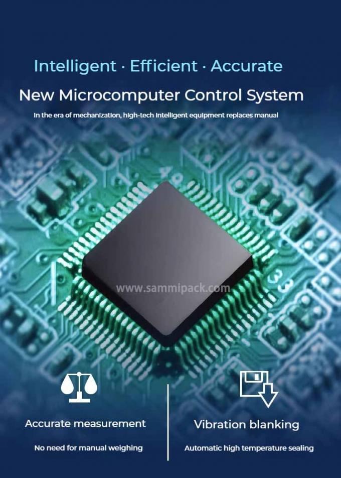 다기능 이중 헤드 설탕 충전 커피 원두 계량 포장기 500g 1000g 450*470*1750MM 상품 4