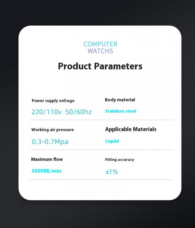 주문 공장의 가격 주스 음료 우유 작은 채우기 위해 4 머리 자기 펌프 액체 채우기 5