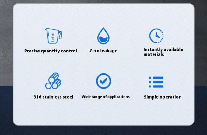 4구 헤드 탁상형 자동 마그네틱 펌프 액체 충전 기계 (주스, 물, 오일용) 1