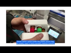 탁상 평면 병 표기 기계 자동 스티커 기계 가방 표기 기계