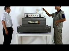 PVC POF 필름 열 터널 수축 포장 기계 책 카튼 병