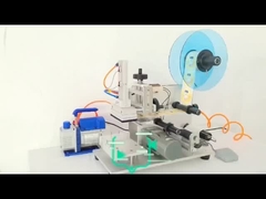 공기 거품 포장 라벨링 기계가 없습니다 날짜 프린터가있는 평면 표면