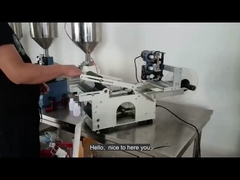 반 자동 접착 스티커 라벨링 기계