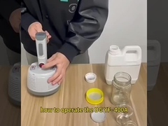 휴대용 인덕션 캡 시일러 알루미늄 엽 밀폐 기계 20-85mm 34*29*15MM 크기