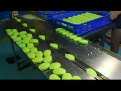 듀플 주파수 자동 베개 포장 기계 쿠키 쿠키 월 케이크